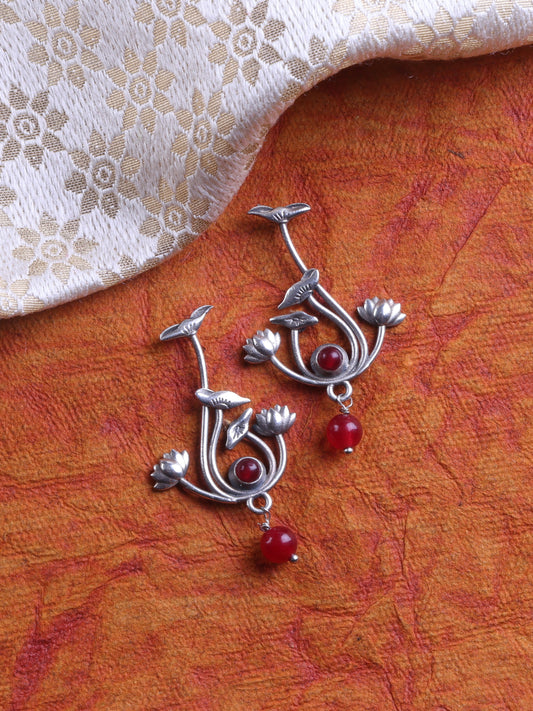 Pichwai Bloom Earrings