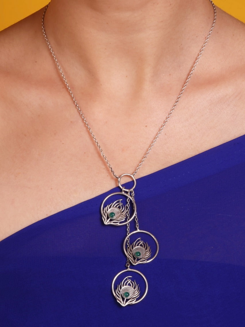 Sudarshan Plume Necklace