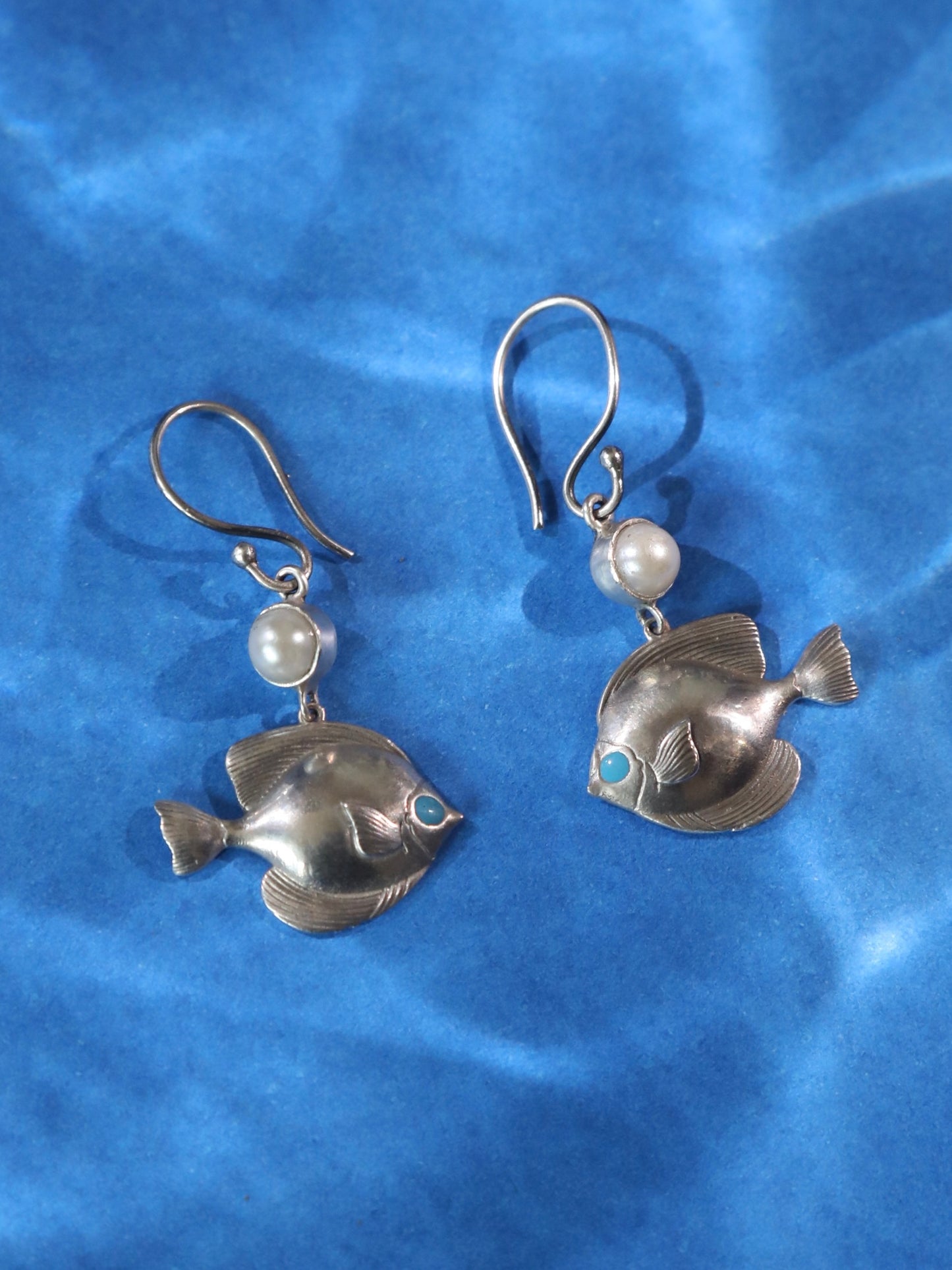 Angel Fish Hook Earrings