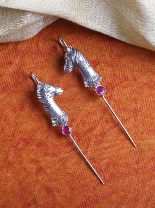 Stallion of Mewar Earpins