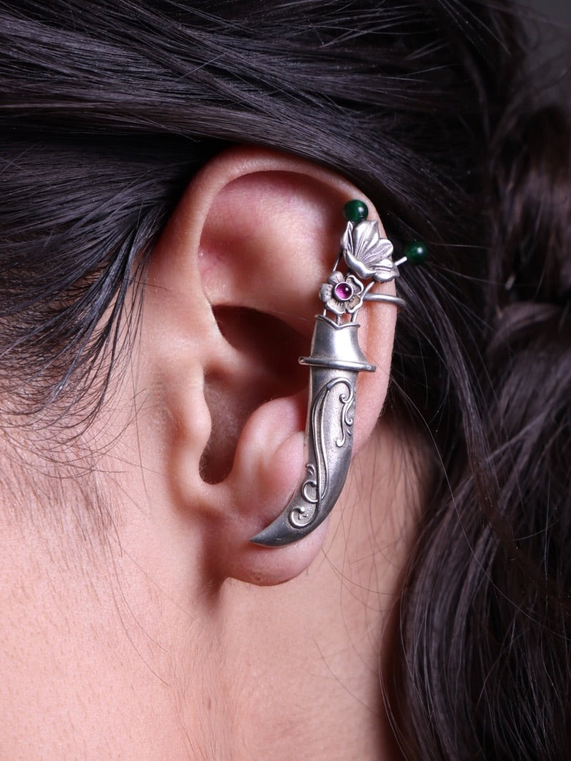Hunting Knife Ear Cuffs