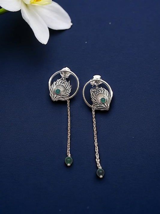 Sudarshan Plume Earrings