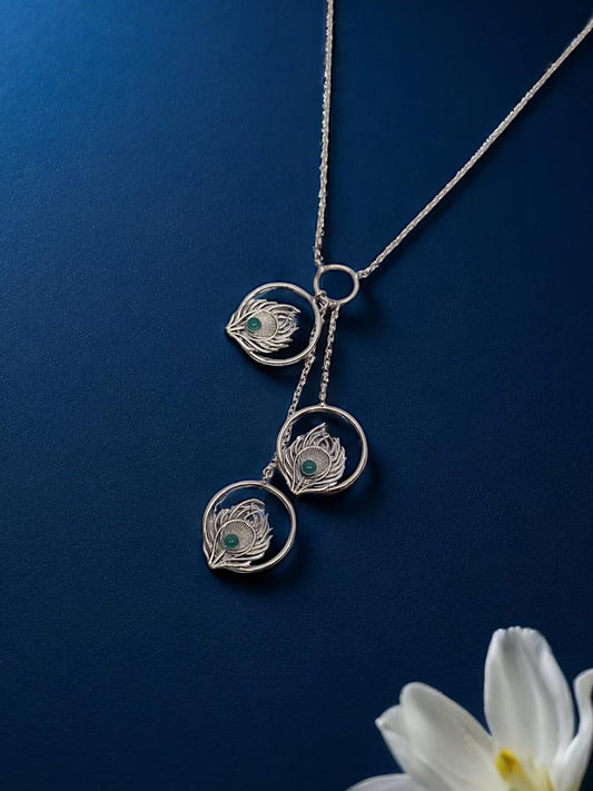 Sudarshan Plume Necklace