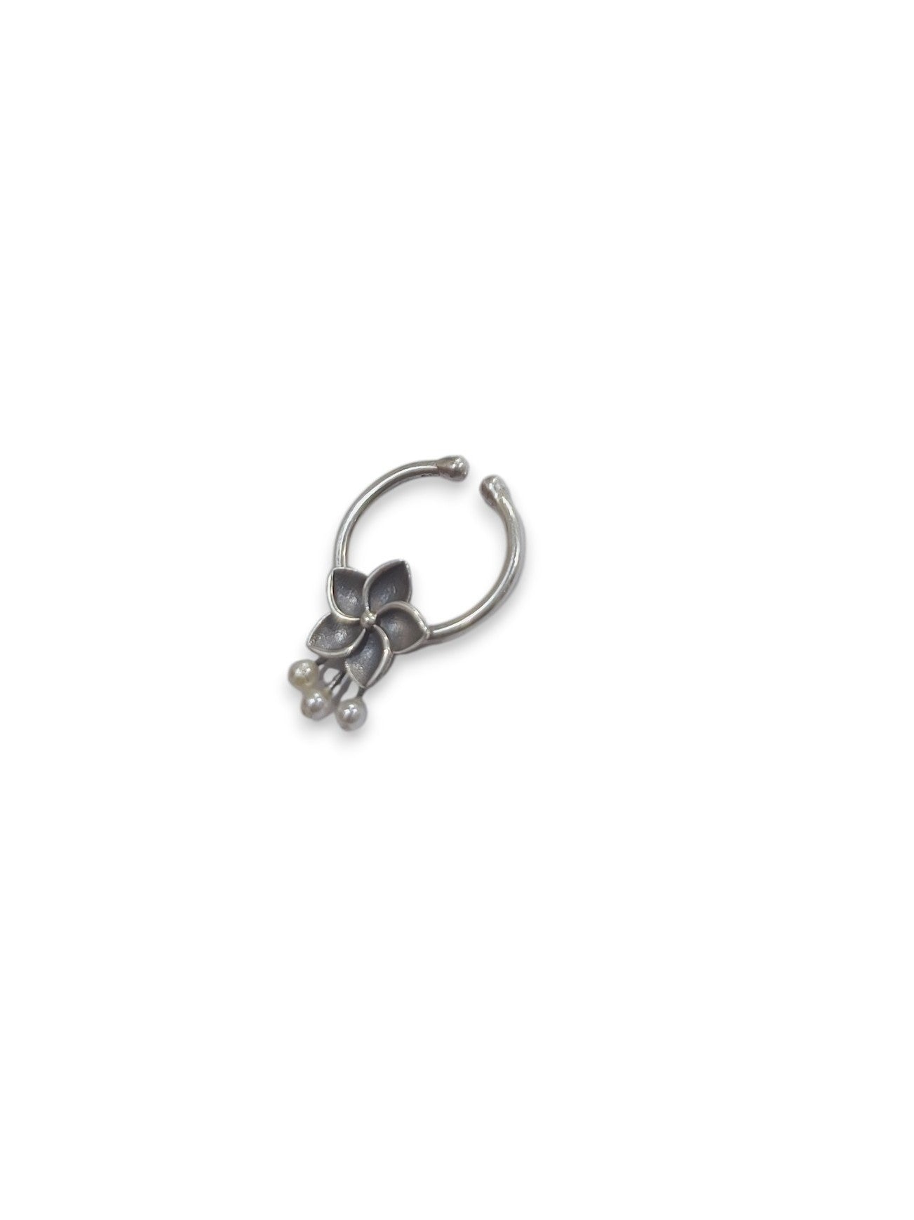 Frangipani Drop Septum Ring