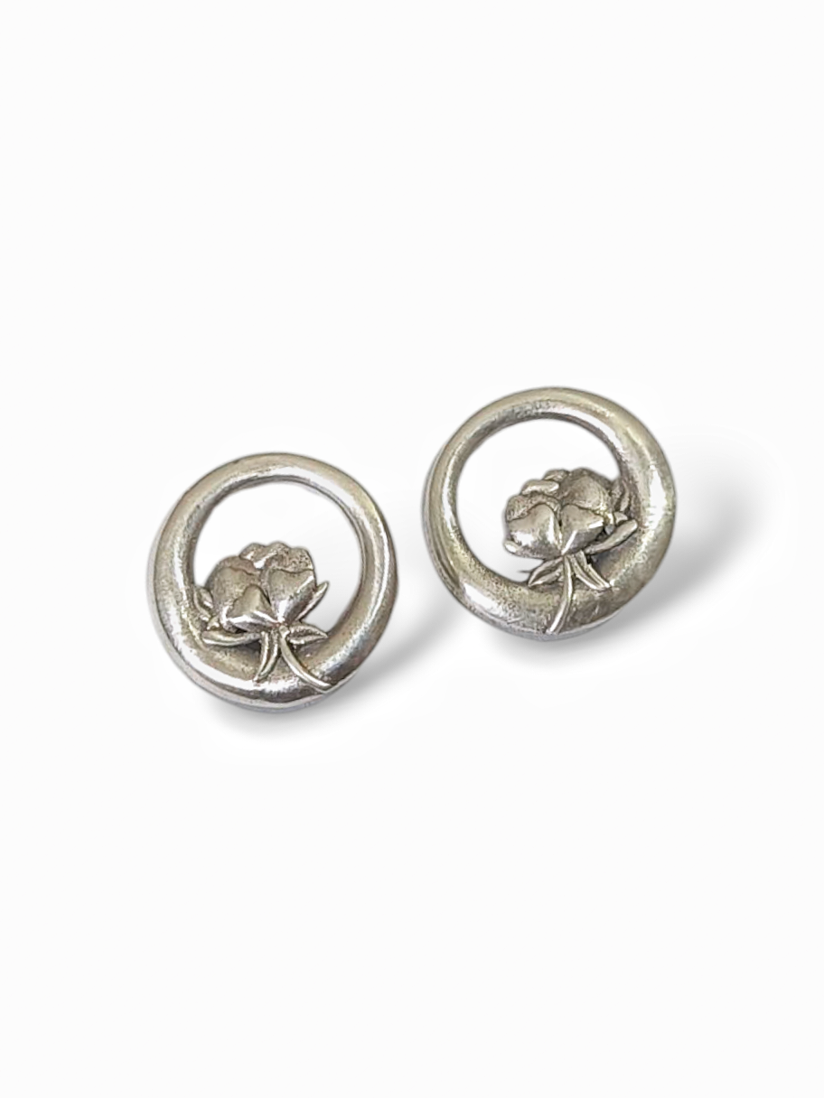 Floral Halo Ear Studs
