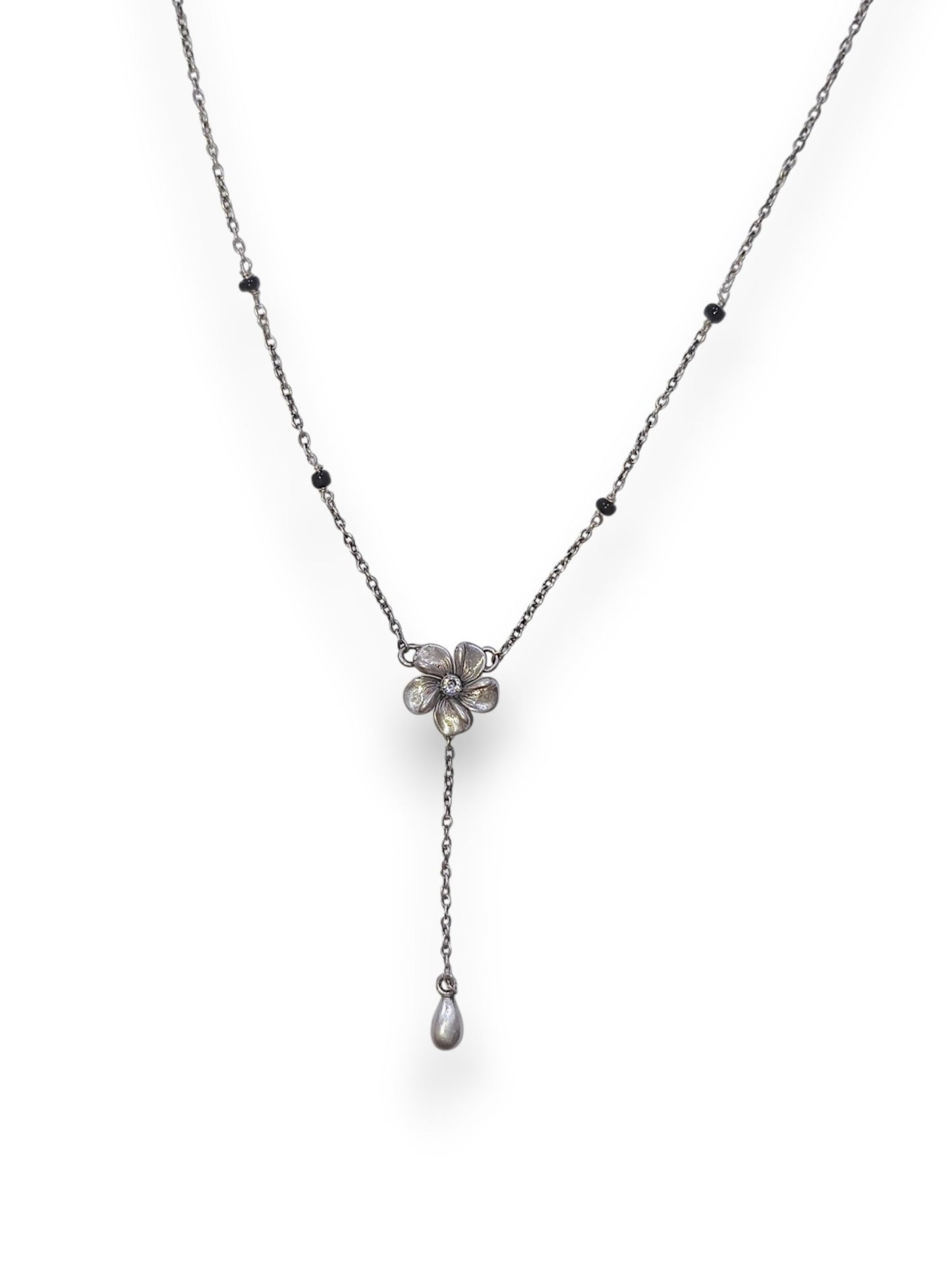 Plumeria Thread Mangalsutra