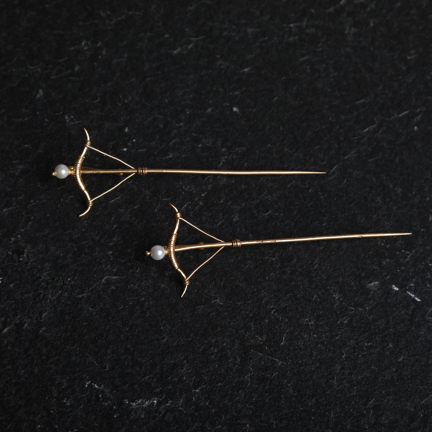 Artemis Ear Pins Gold Plated