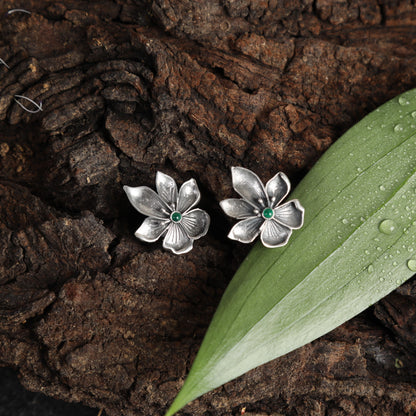 Asiatic Lily Ear Studs