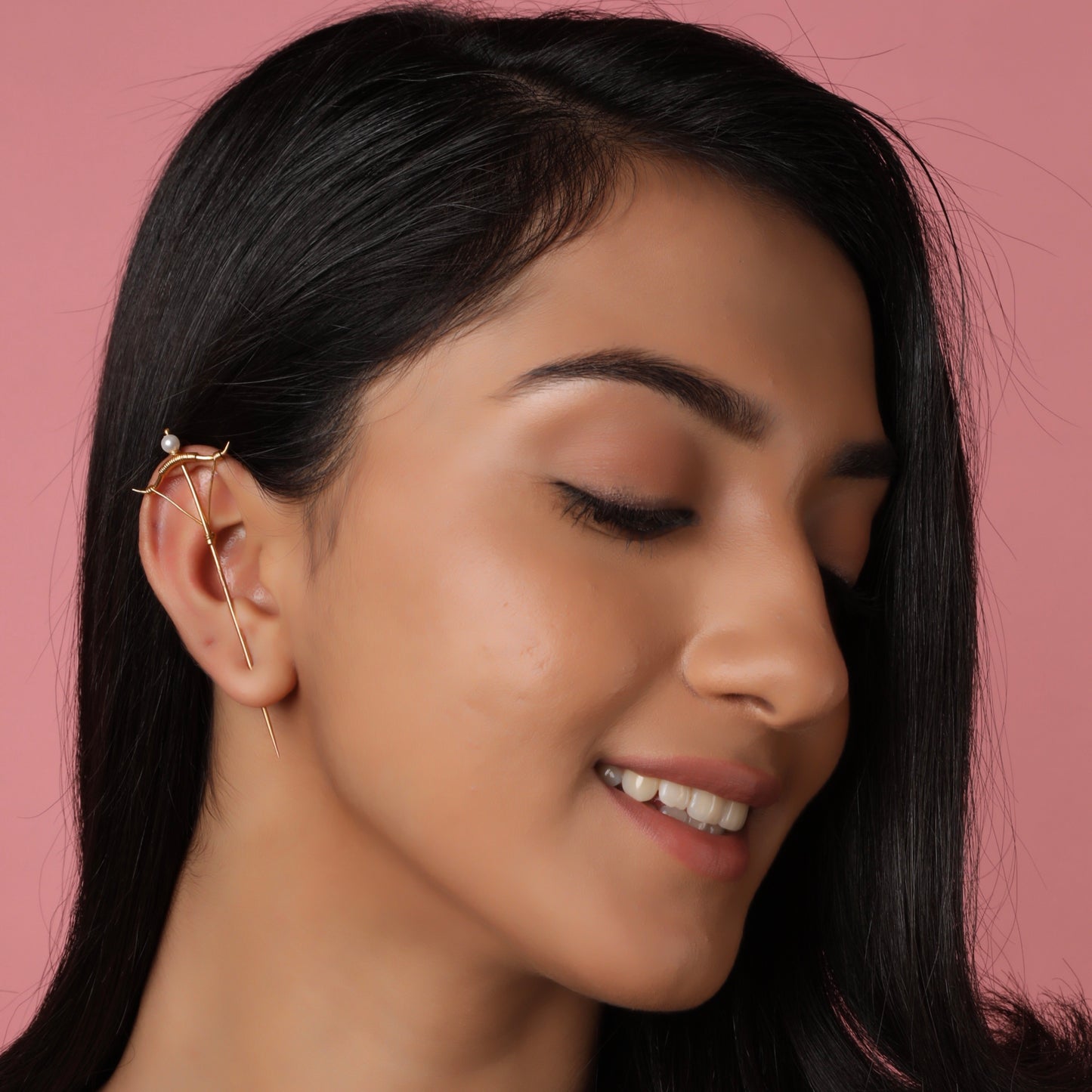 Artemis Ear Pins Gold Plated