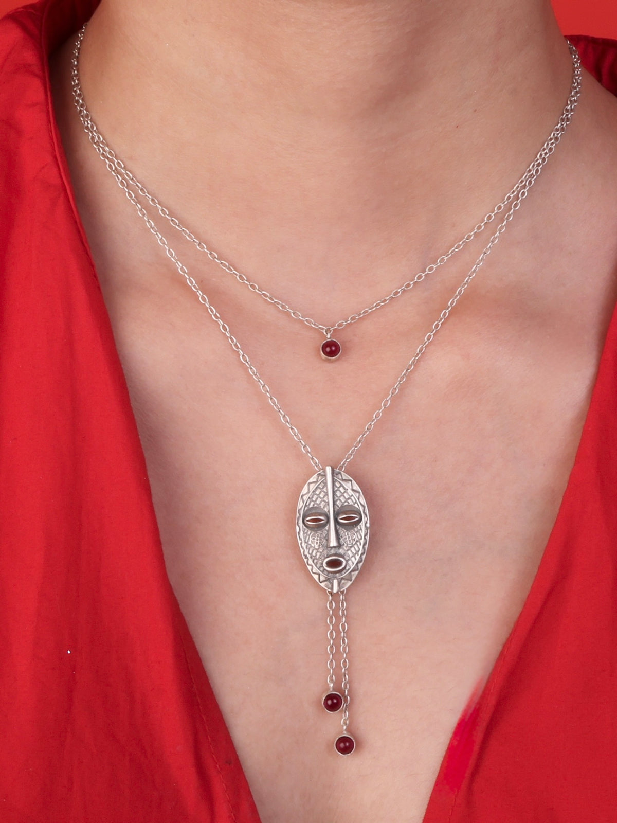 Guardian Mask Necklace