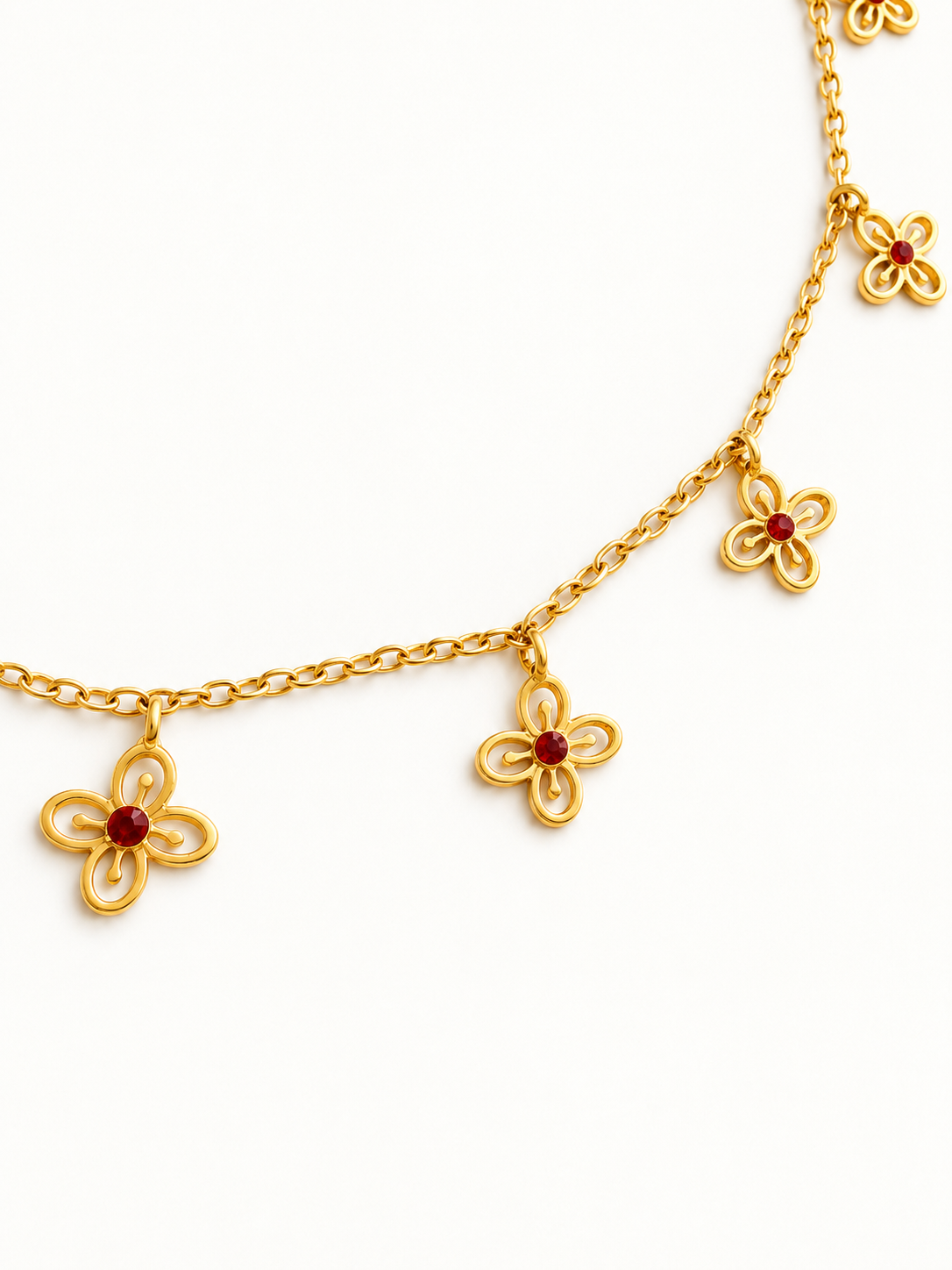 Bese Saka Anklet Gold Plated