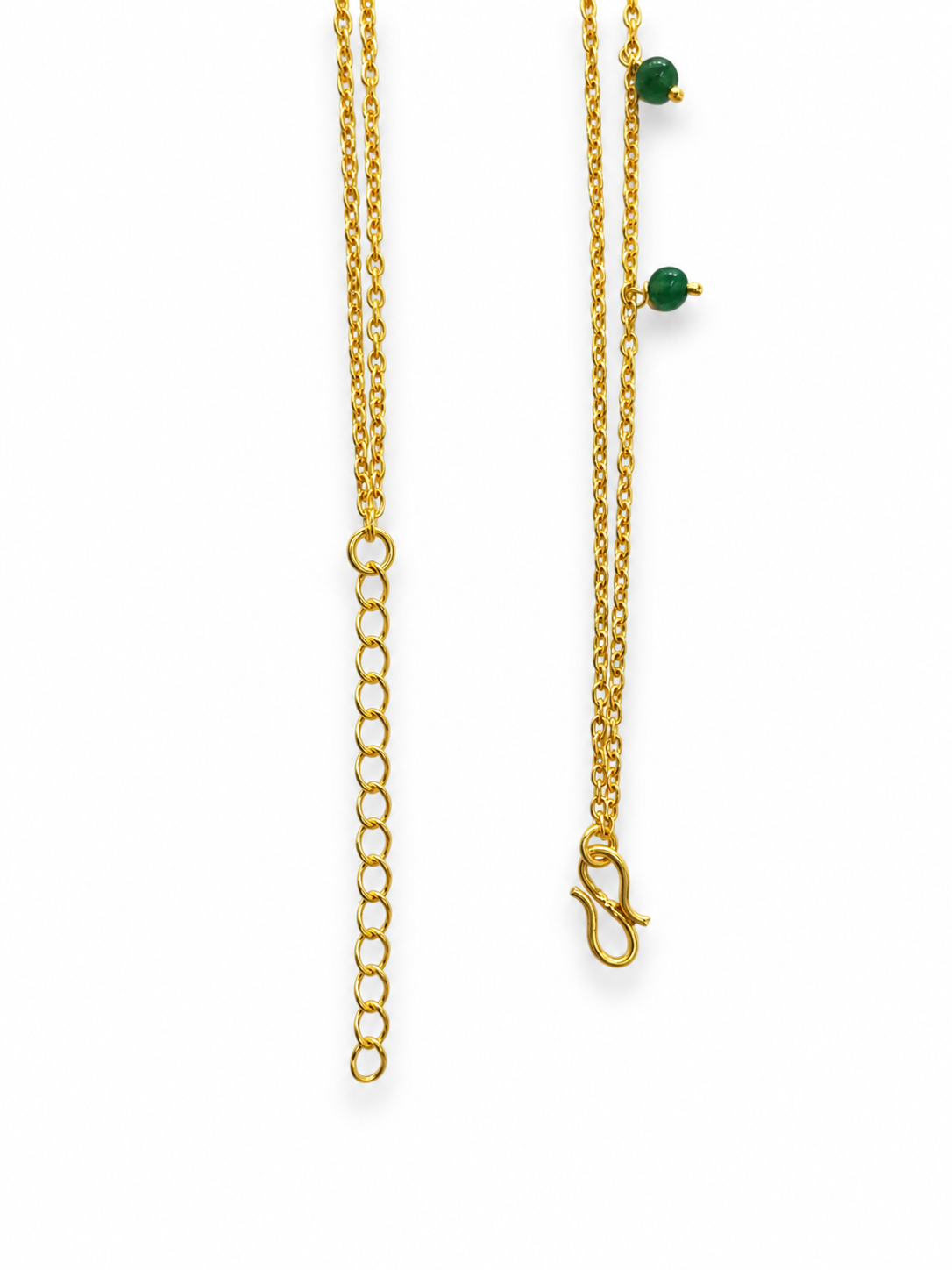 Dancing Bees Necklace Gold Plated