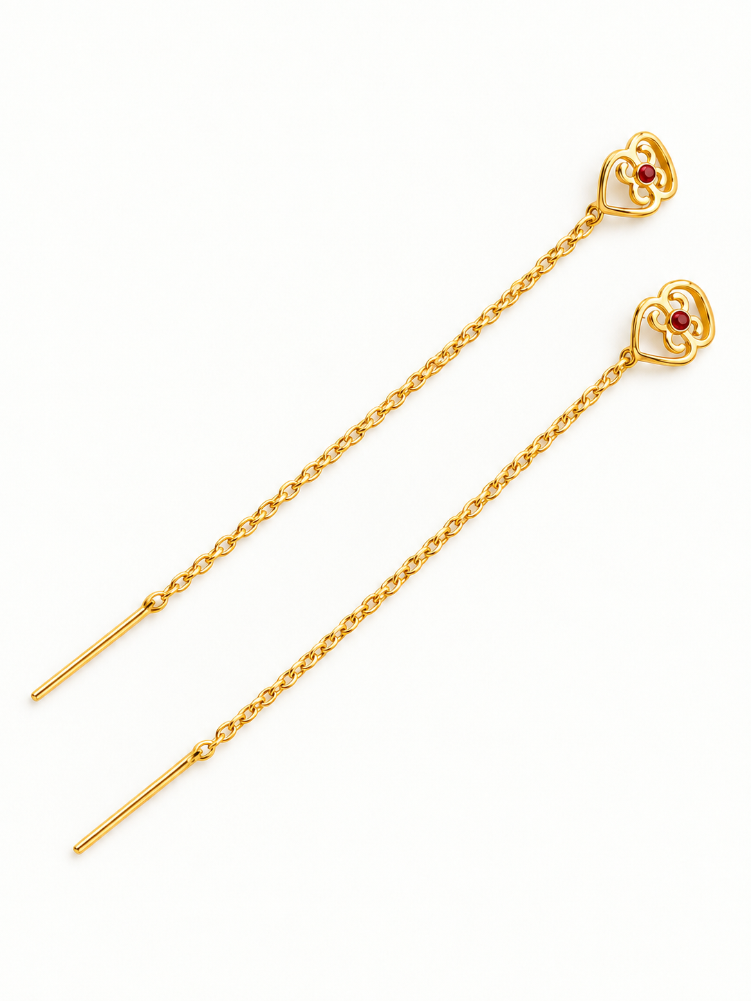 Asase Suidhaga Earrings Gold Plated