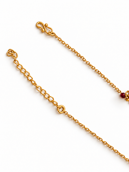 Denkyem Necklace Gold Plated
