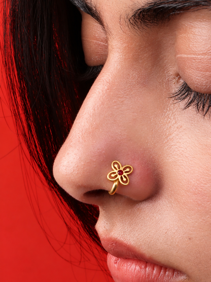 Bese Saka nosepin Gold Plated