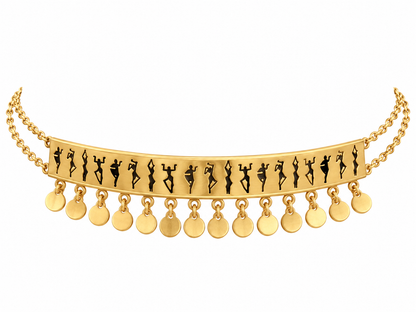 Rhythm of Africa Choker Gold Plated