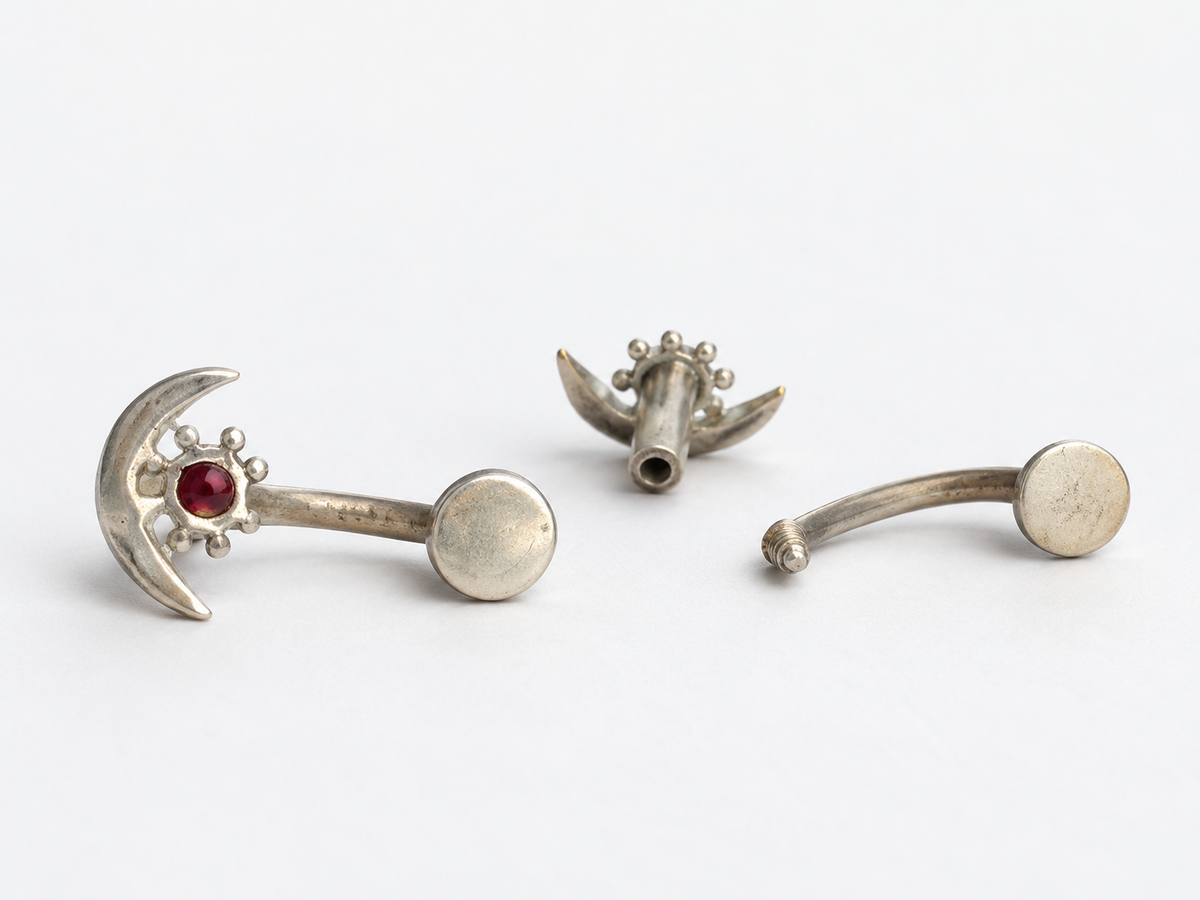 Moon and Star Love Earstuds