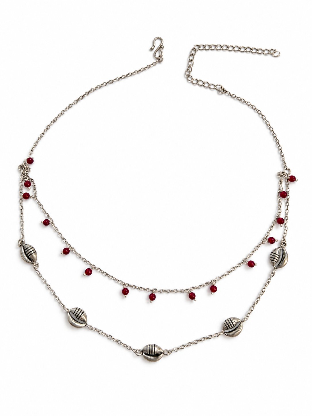 Cowrie Cascade Necklace