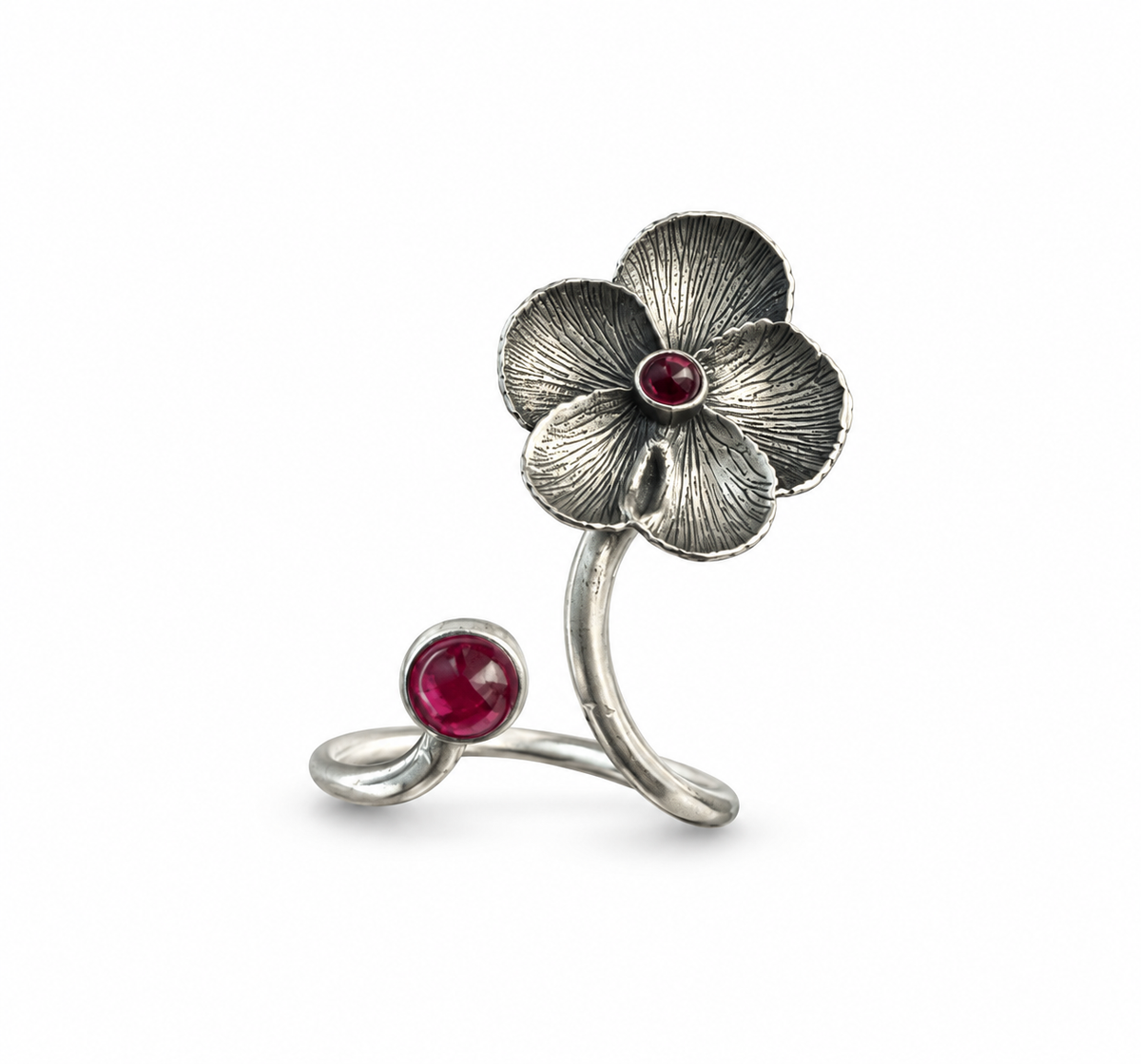 African Violet Ring