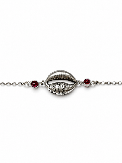 African Cowrie Anklet