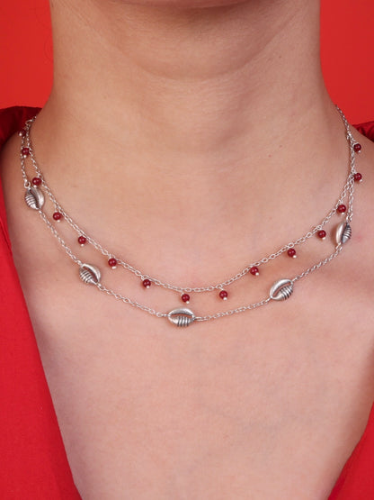 Cowrie Cascade Necklace
