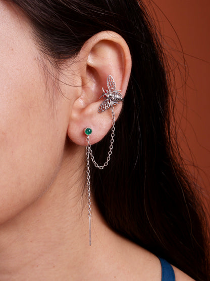Bee and Drop Earrings