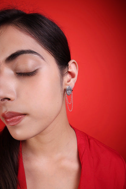 Guardian Mask Earrings