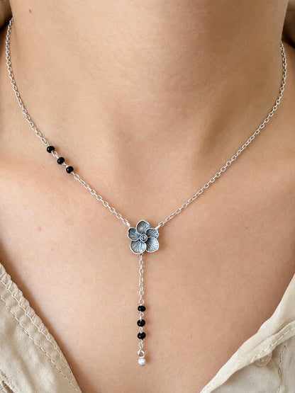Midnight Bloom Mangalsutra