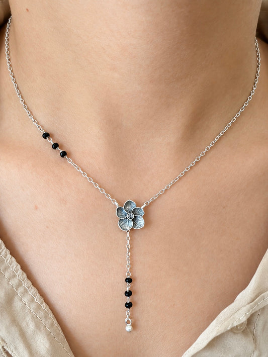 Midnight Bloom Mangalsutra
