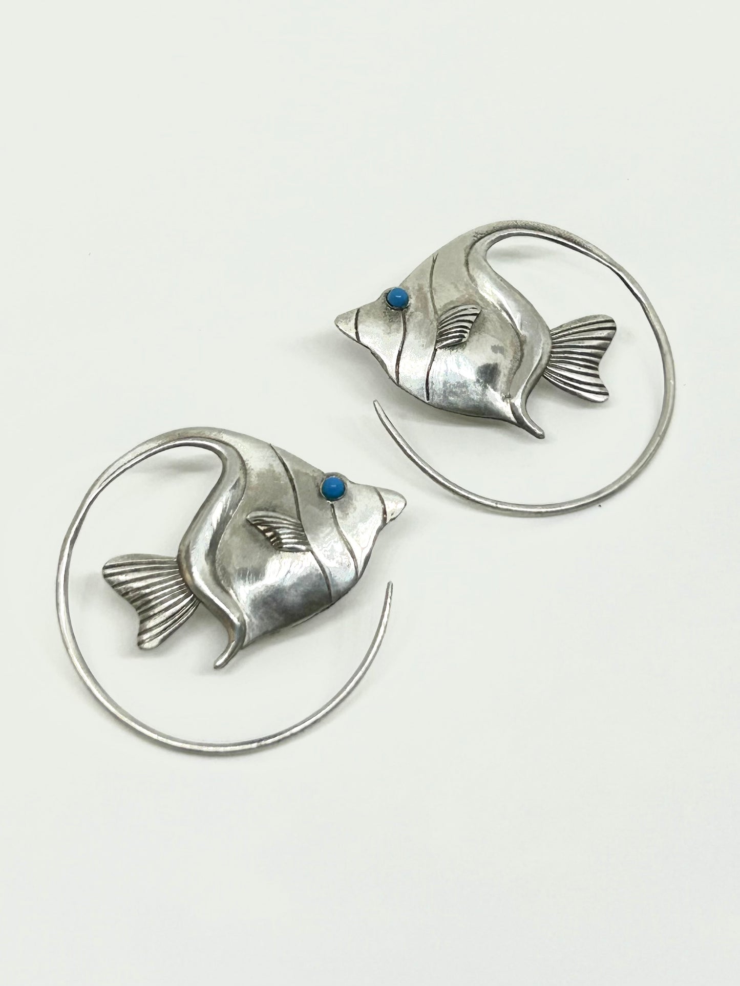 Moorish Idol Ear Studs