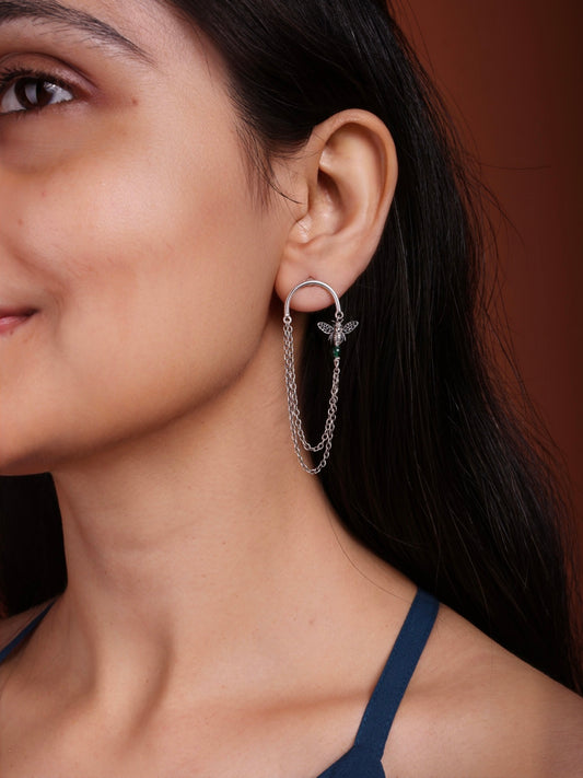 Bee Swing Earrings