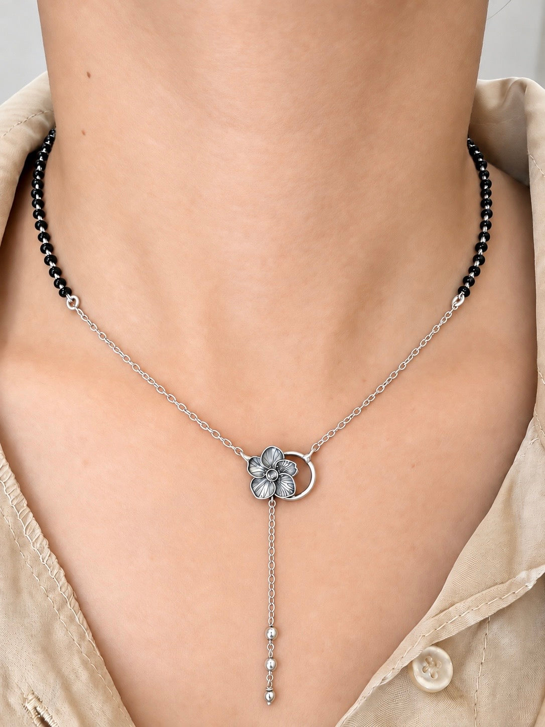 Halo Bloom Mangalsutra