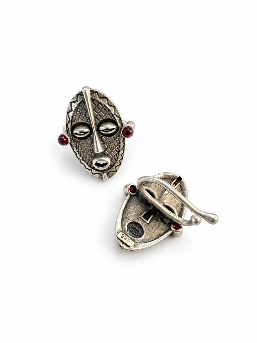 Guardian Mask Earclips