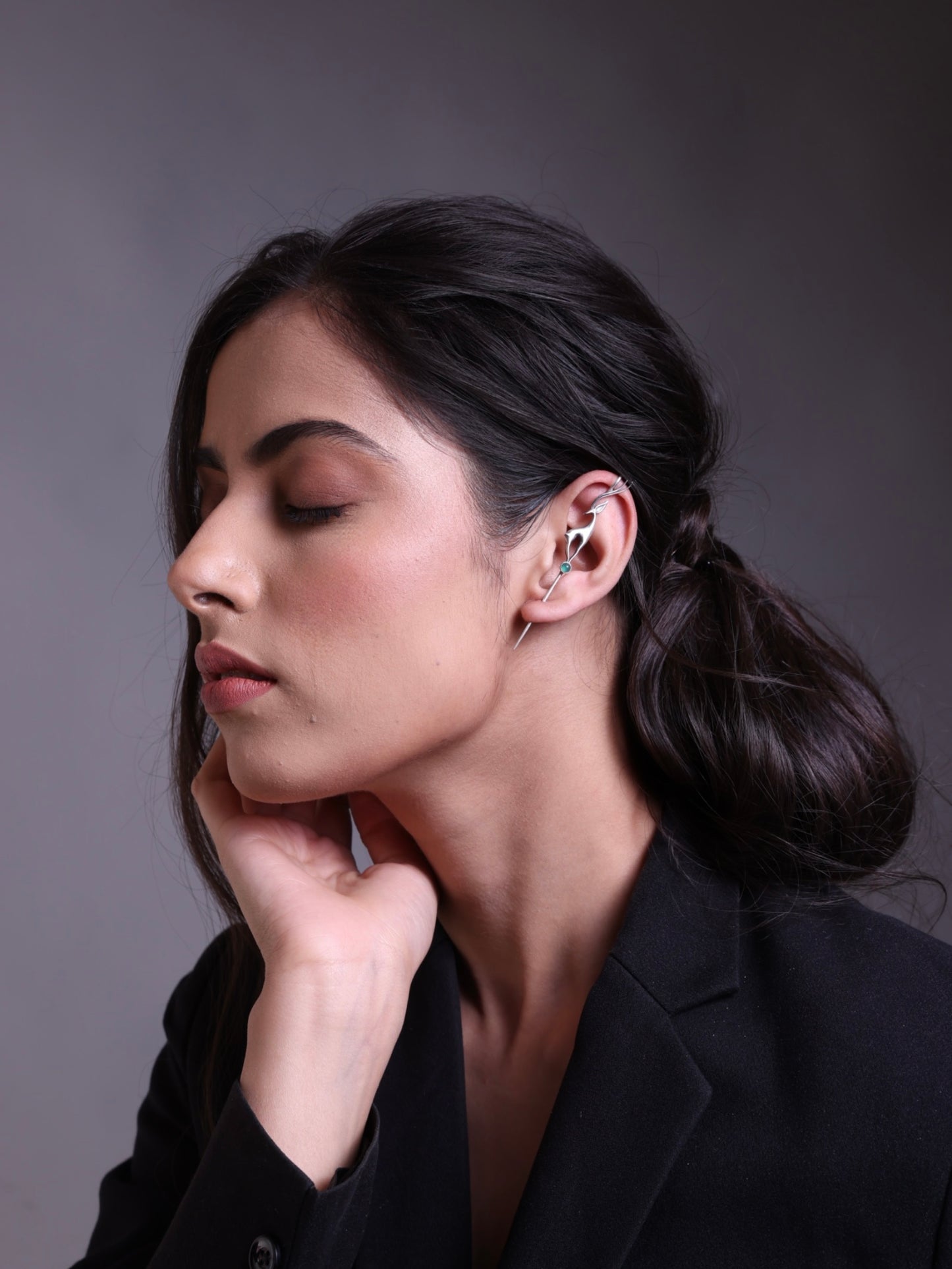 Stag Ear Pins