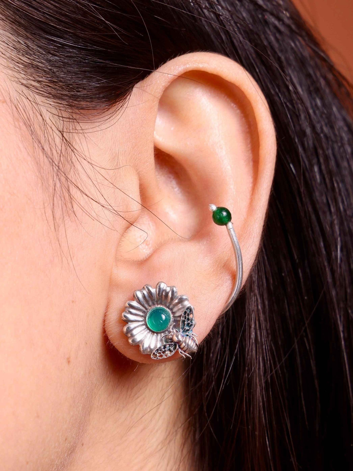 Buzzing Blossom Ear Studs