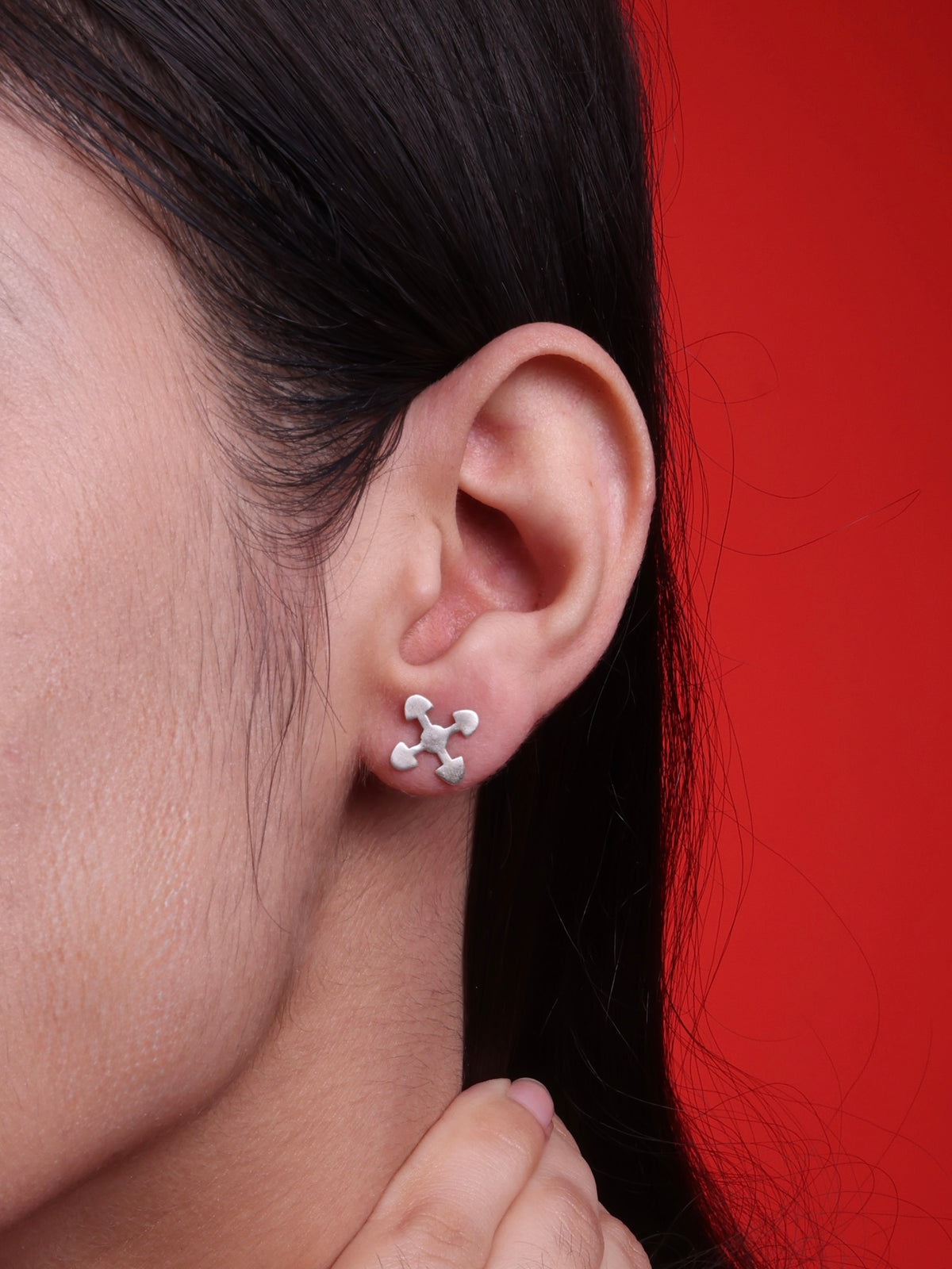 Linked Hearts Earstuds