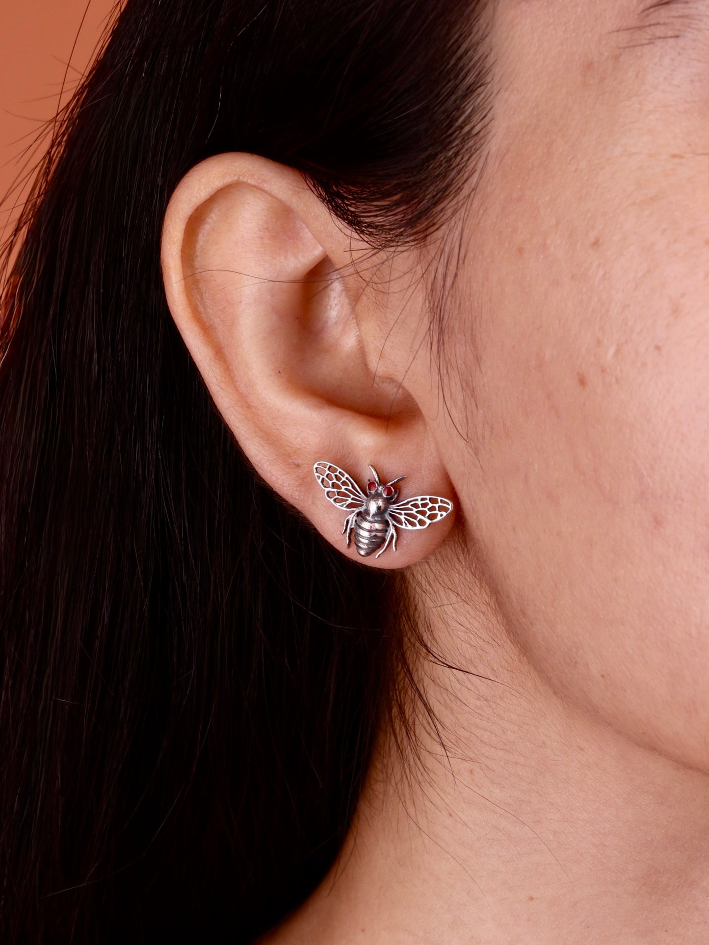 Bee and Drop Earrings