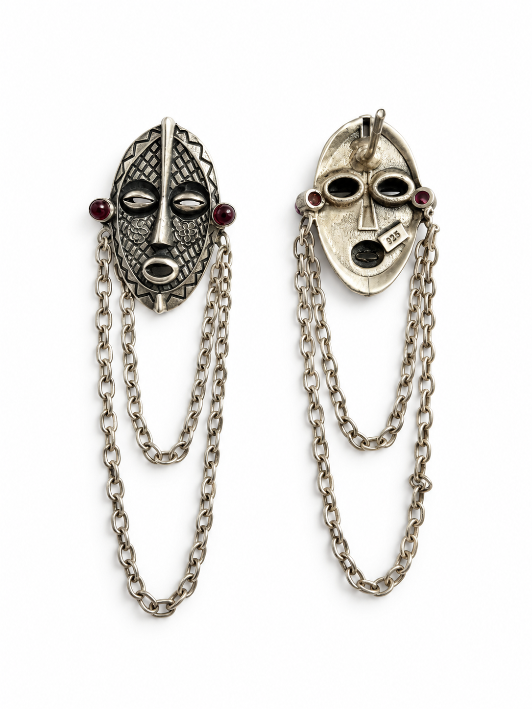 Guardian Mask Earrings