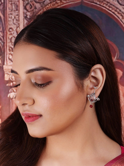 Pichwai Bloom Earrings