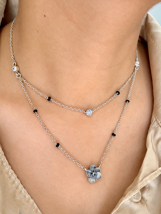 Starlit Bloom Mangalsutra