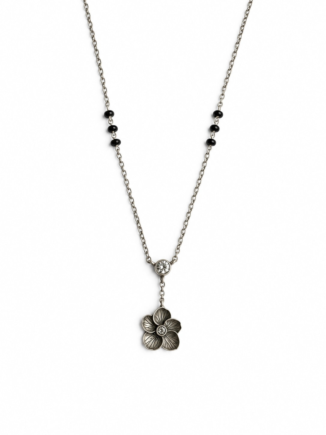 Solitaire Bloom Mangalsutra