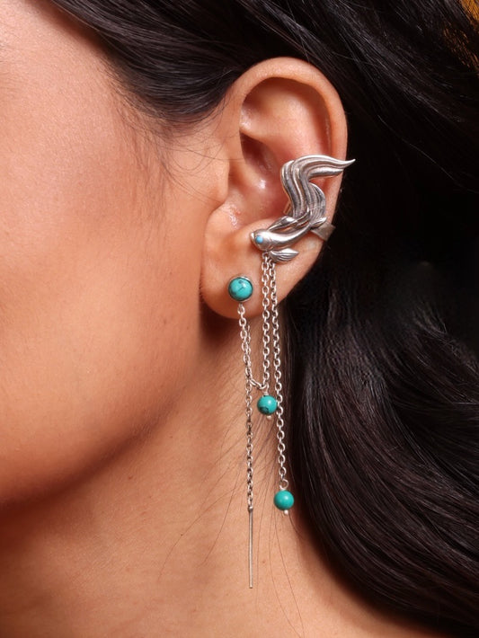 Matsya Drip Earcuffs