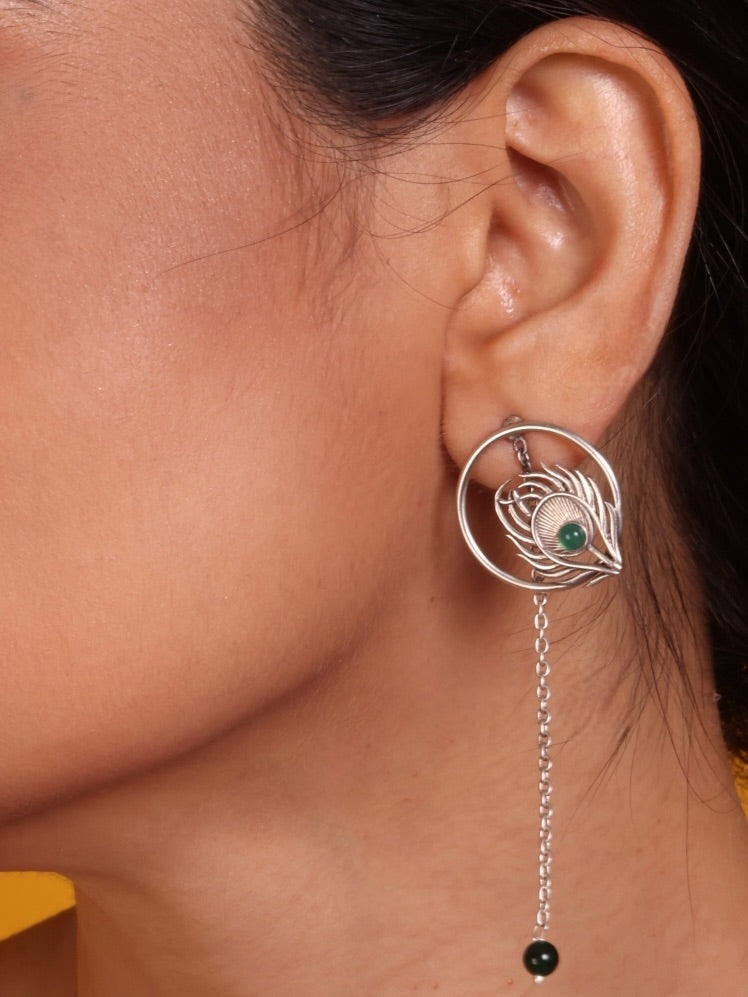Sudarshan Plume Earrings