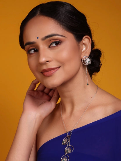 Sudarshan Plume Earrings