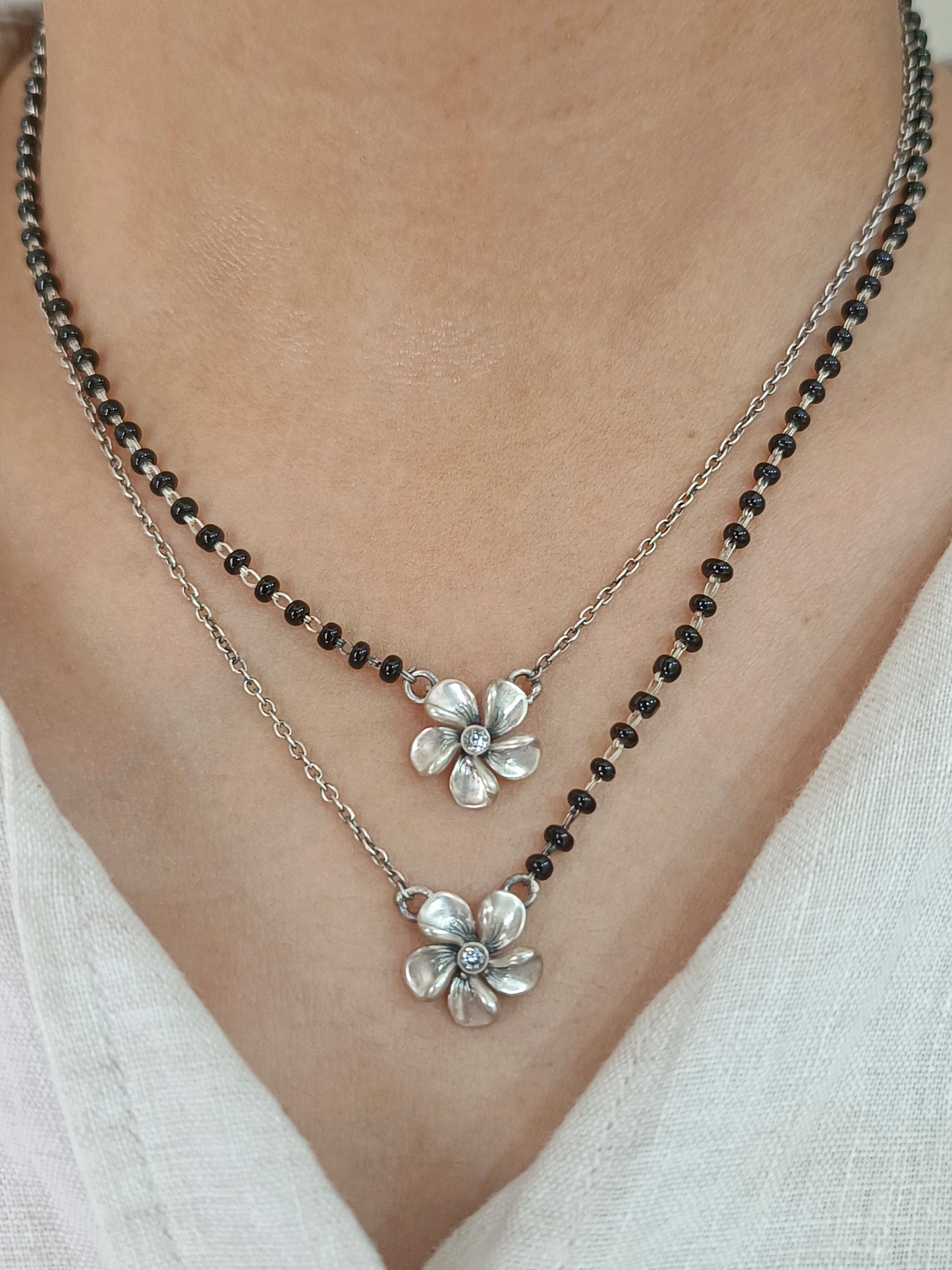 Plumeria Promise Mangalsutra