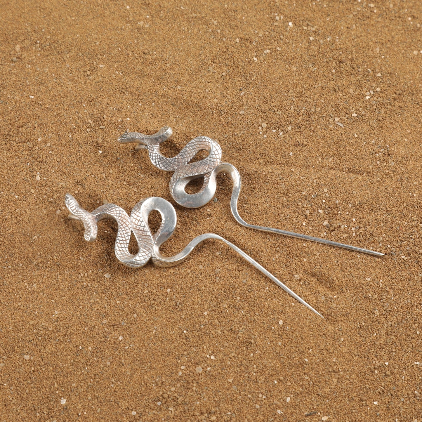 Snake Ear Pins