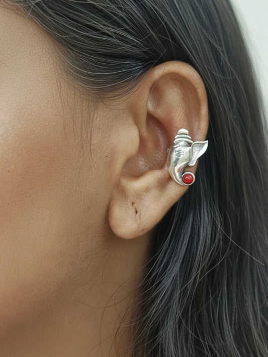 Ganpati Aura Ear Clips