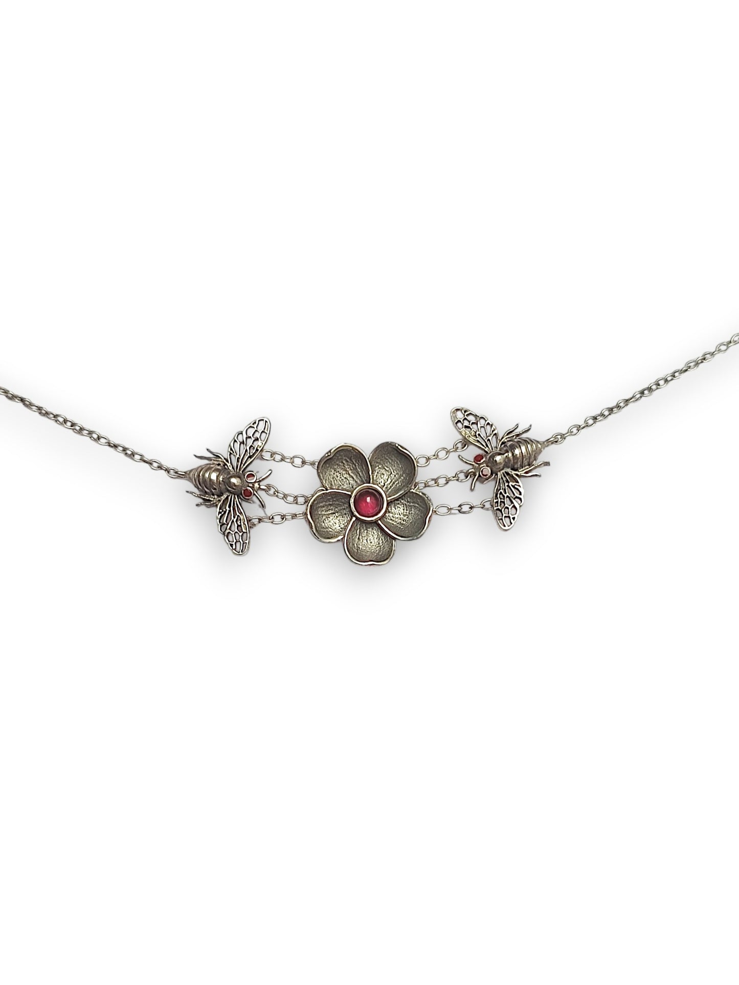 Wild Flower and Bee Choker