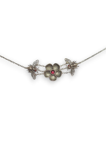 Wild Flower and Bee Choker