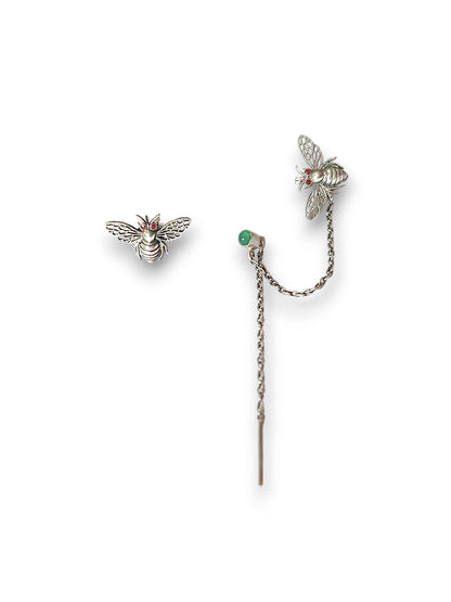 Bee and Drop Earrings